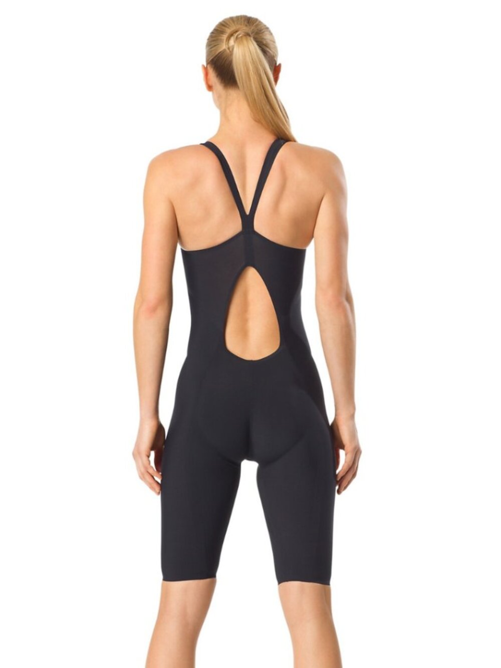 Women's Speedo PowerPLUS Kneeskin Swimsuit Size 10/36 - Picture 3 of 5